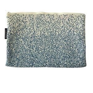 Haworth Blue and Cream Cosmetic Bag